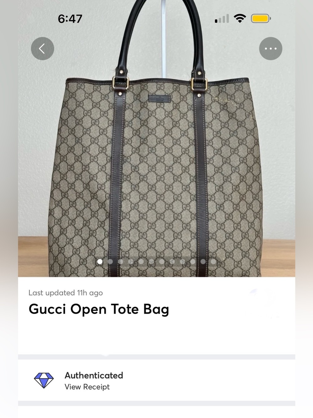 Gucci Open Tote Bag - Picture 3 of 17